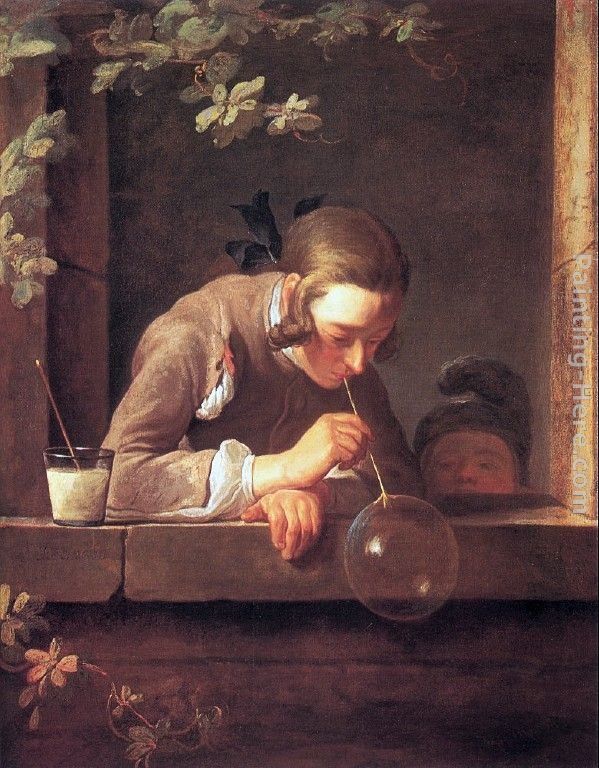 Jean Baptiste Simeon Chardin Soap Bubbles